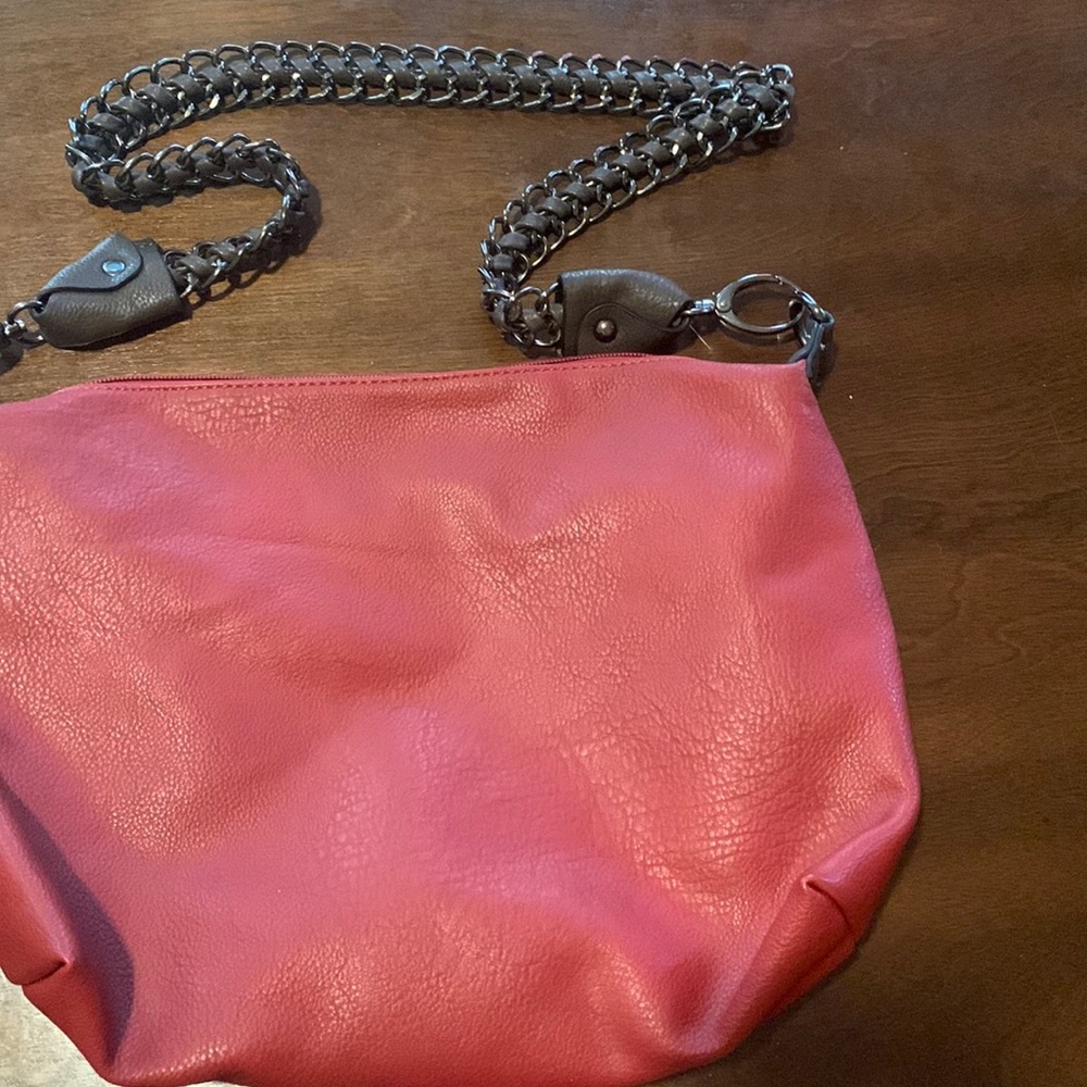 Burgundy bag